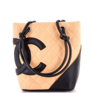 Chanel Cambon Tote Quilted Leather #241796C19B